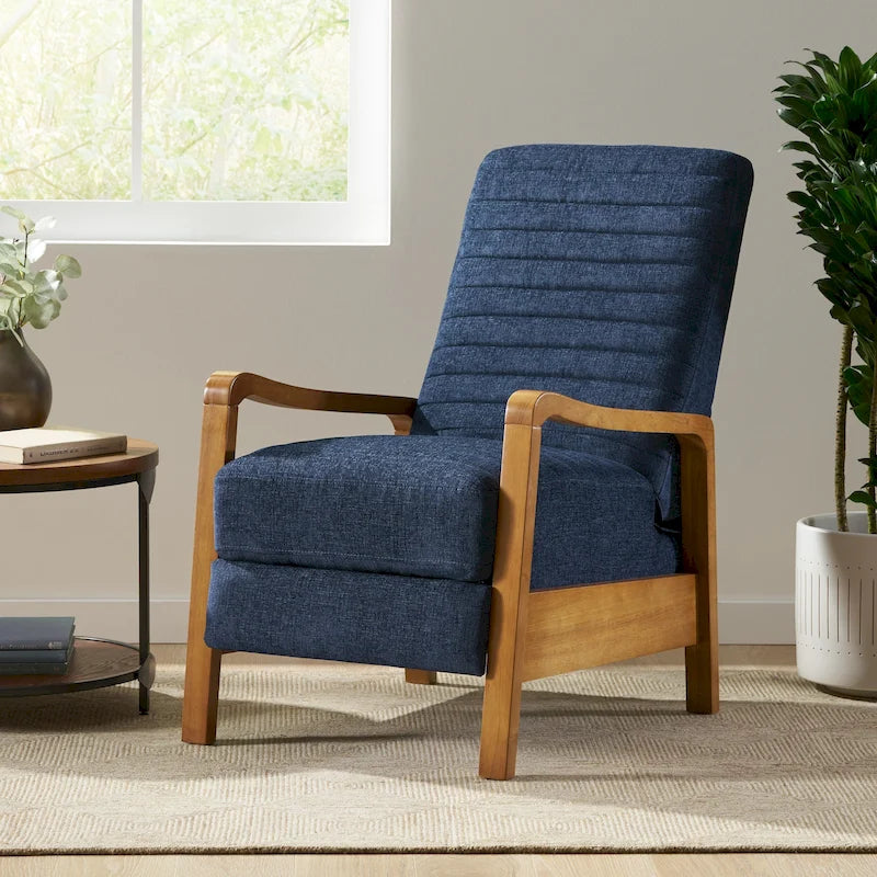 Munro Channel Stitch Pushback Recliner by Christopher Knight Home