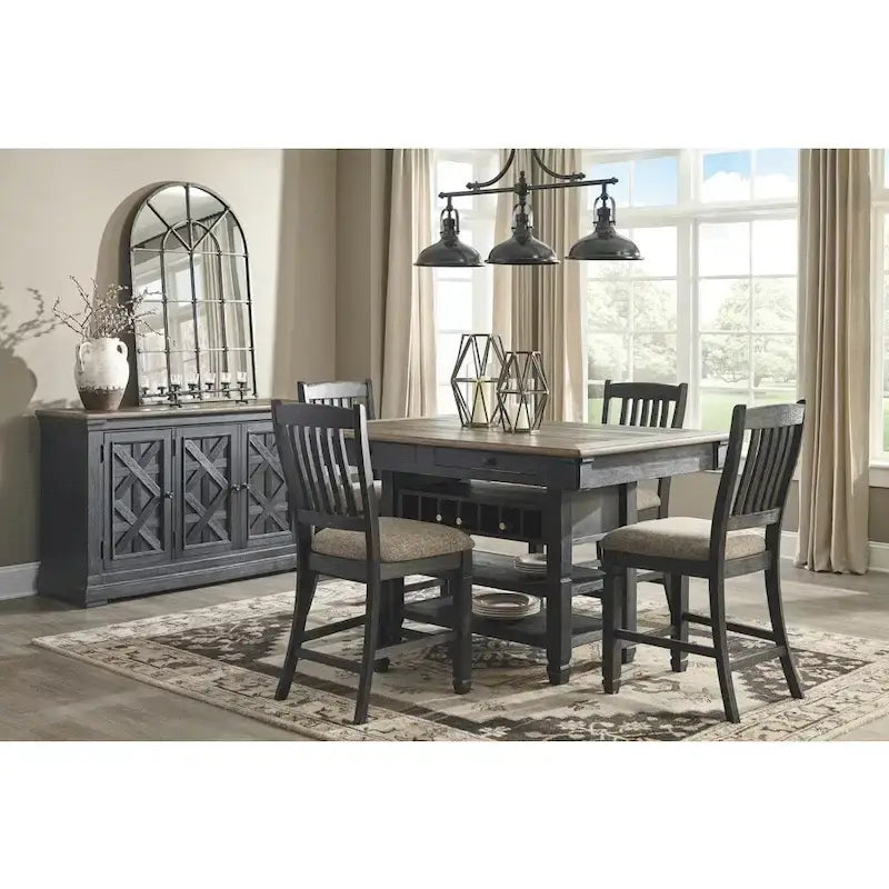 Signature Design by Ashley Tyler Creek Counter Height Bar Stool - Set of 2