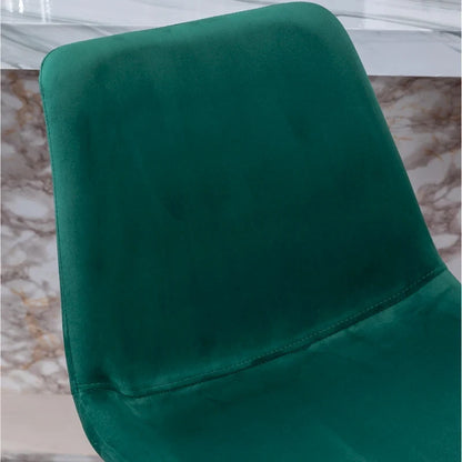 Roundhill Furniture Aufurr Modern Velvet 26.50 Counter Height Stool (Set of 2)