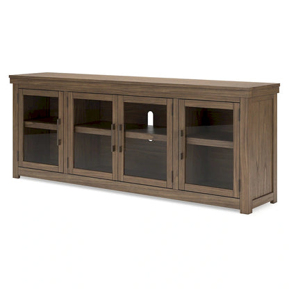 Signature Design by Ashley Boardernest Brown 85 TV Stand for TVs up to 97 - 85W x 18D x 33H