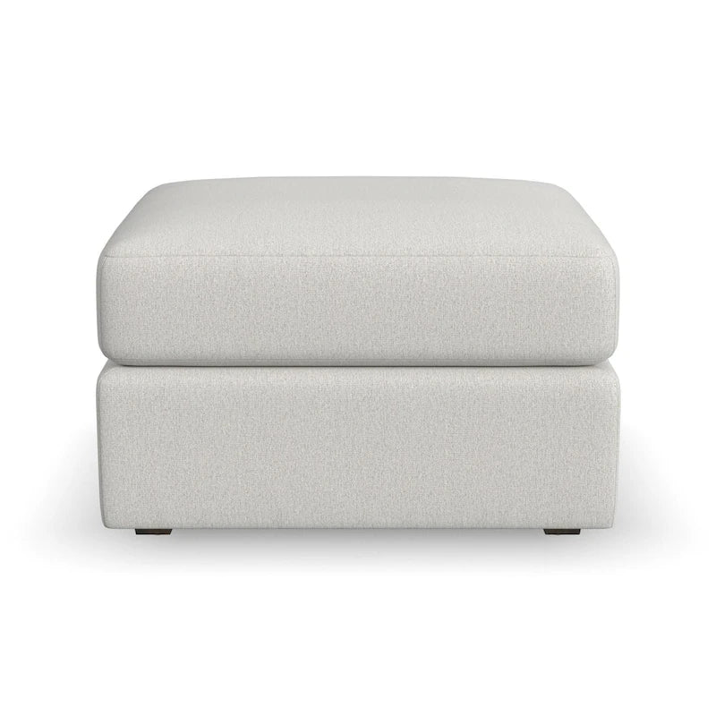Flexsteel Fabric Ottoman in Light Tan