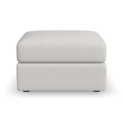 Flexsteel Fabric Ottoman in Light Tan