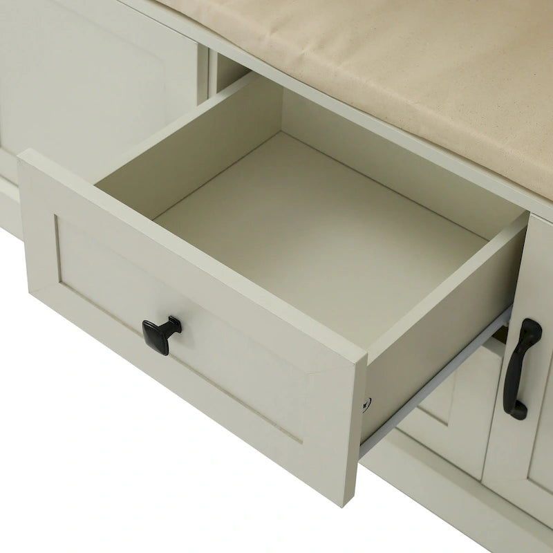 47.2Inch Hall Tree with 3 Hooks for Entrance