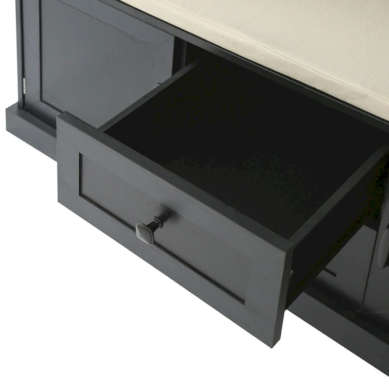 47.2Inch Hall Tree with 3 Hooks for Entrance