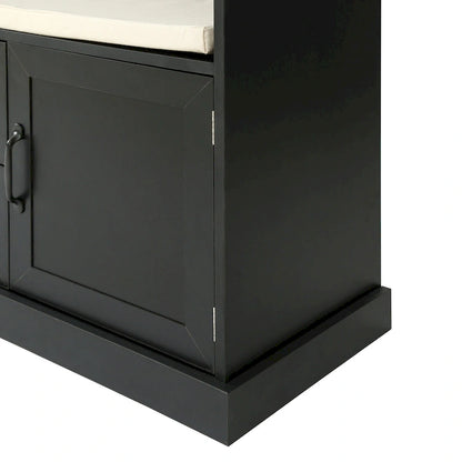 47.2Inch Hall Tree with 3 Hooks for Entrance