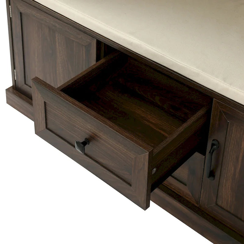 47.2Inch Hall Tree with 3 Hooks for Entrance