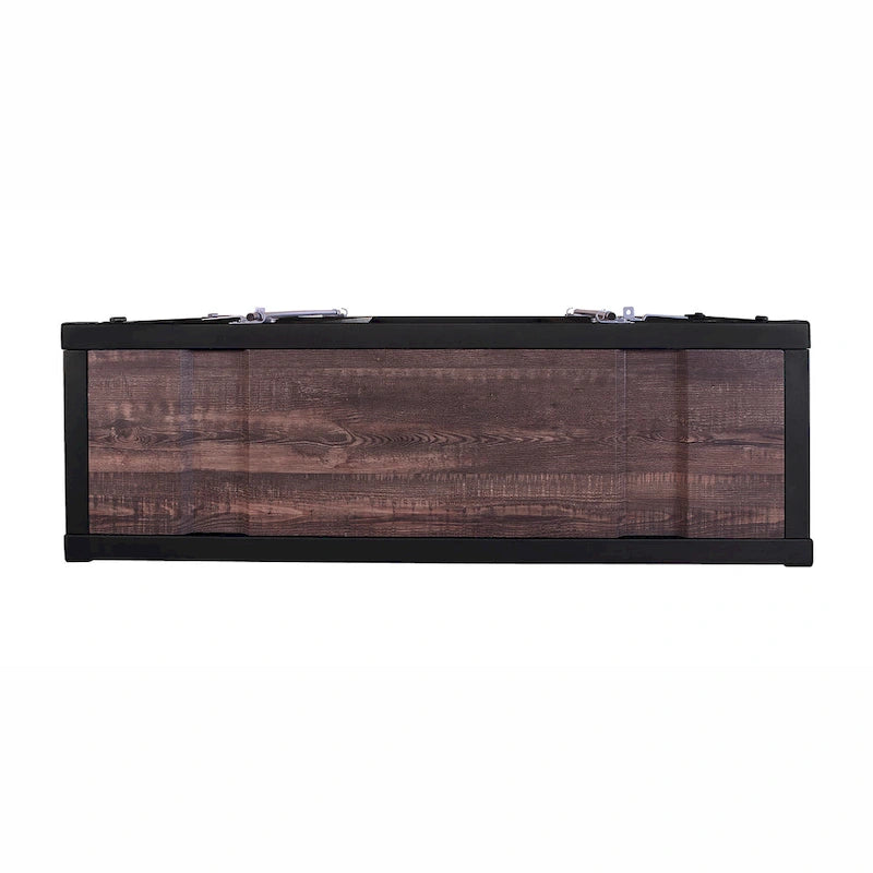 Kilcurry Industrial 46-inch Steel 6-Shelf Console Table by Furniture of America