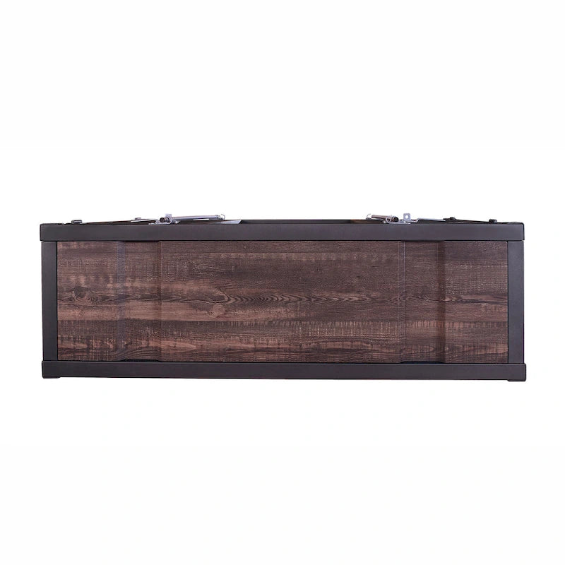 Kilcurry Industrial 46-inch Steel 6-Shelf Console Table by Furniture of America