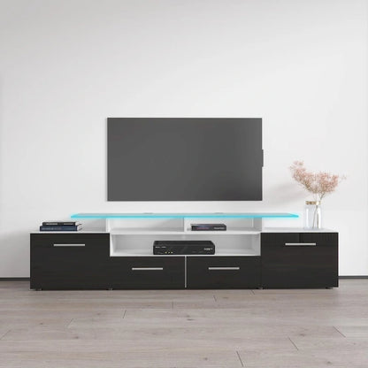 Evora Modern TV Stand with LED Light System