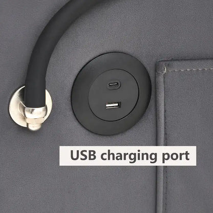 Velvet Convertible Single Sofa Chair Bed With Adjustable Backrest And Storage Pocket