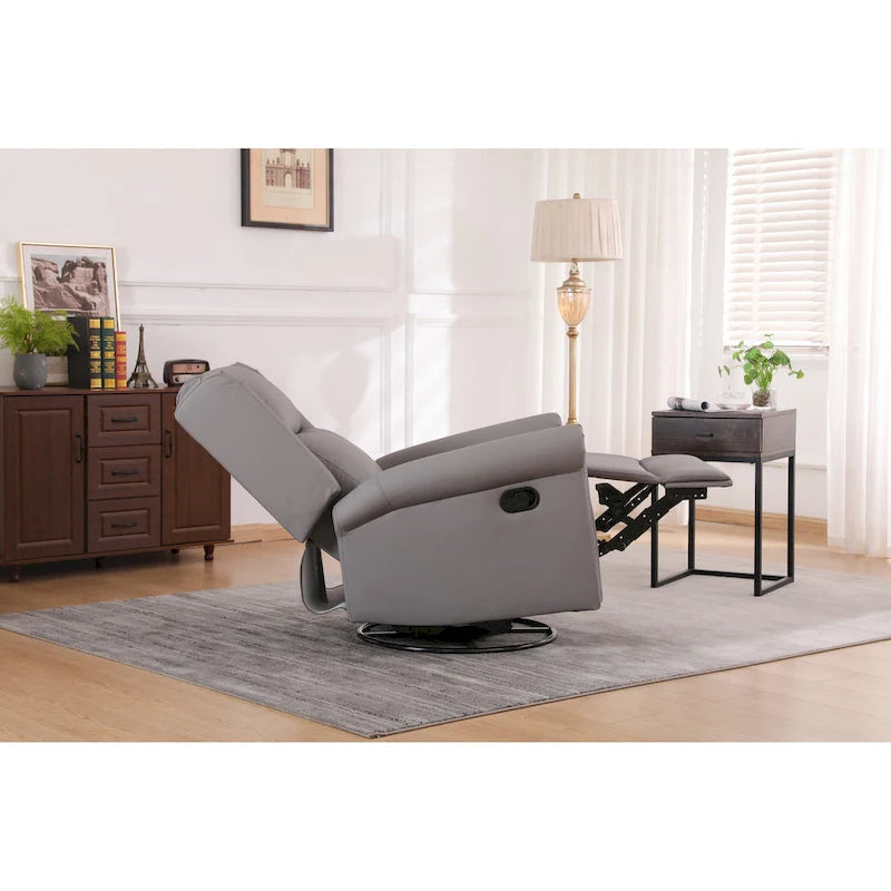 Velvet Convertible Single Sofa Chair Bed With Adjustable Backrest And Storage Pocket
