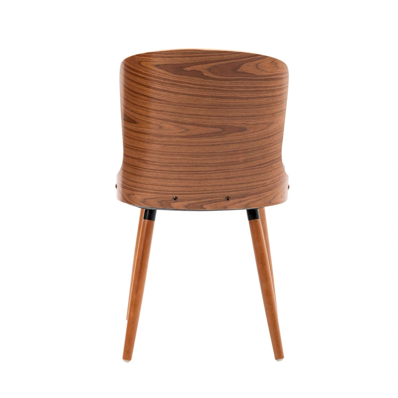 Porthos Home Karr Armless Dining Chairs Set of 2, Beech Wood Back &amp; Legs