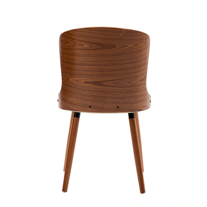 Porthos Home Karr Armless Dining Chairs Set of 2, Beech Wood Back &amp; Legs