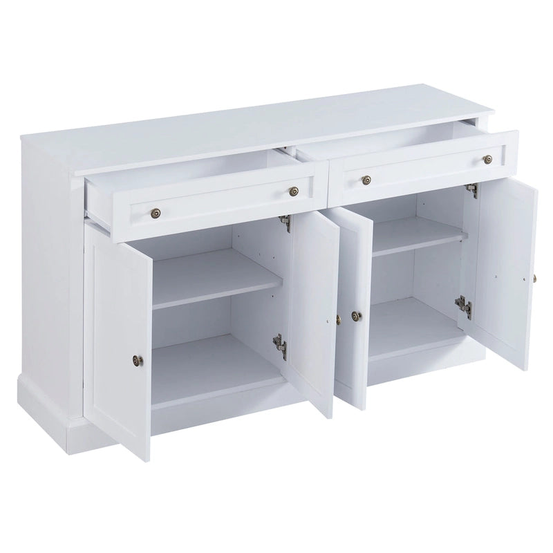 Storage Buffet Cabinet with 2 Drawers - N/A