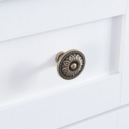 Storage Buffet Cabinet with 2 Drawers - N/A