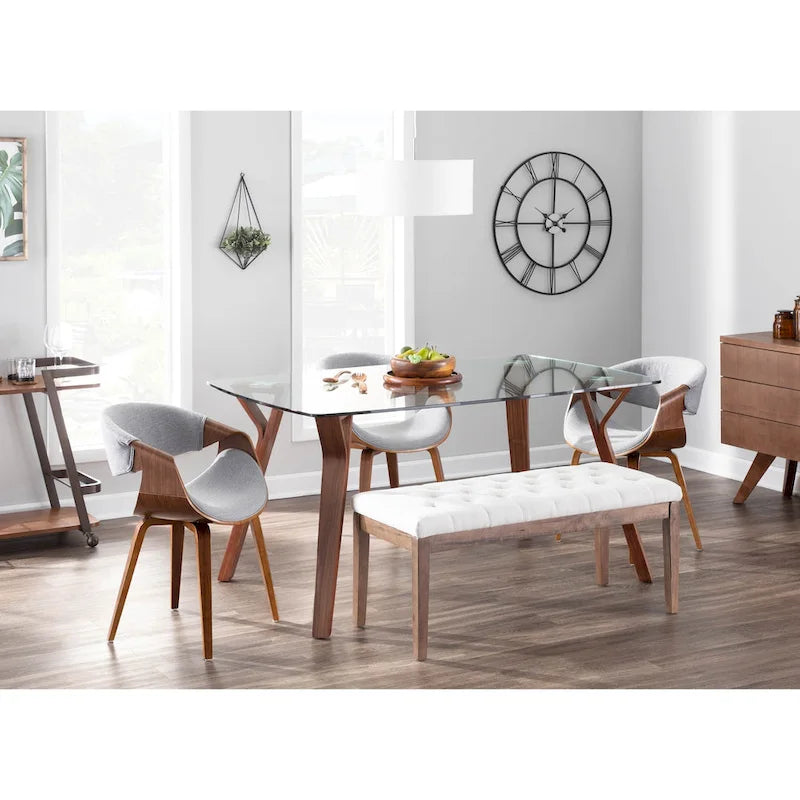 Carson Carrington Sauda Cross Frame Dining/ Accent Chair