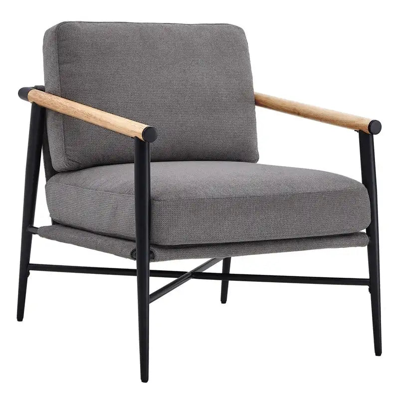 Vincent Mid Century Modern Upholstered Accent Chair