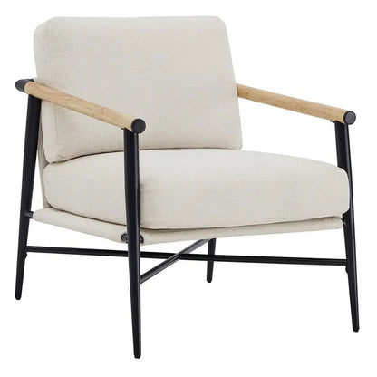 Vincent Mid Century Modern Upholstered Accent Chair