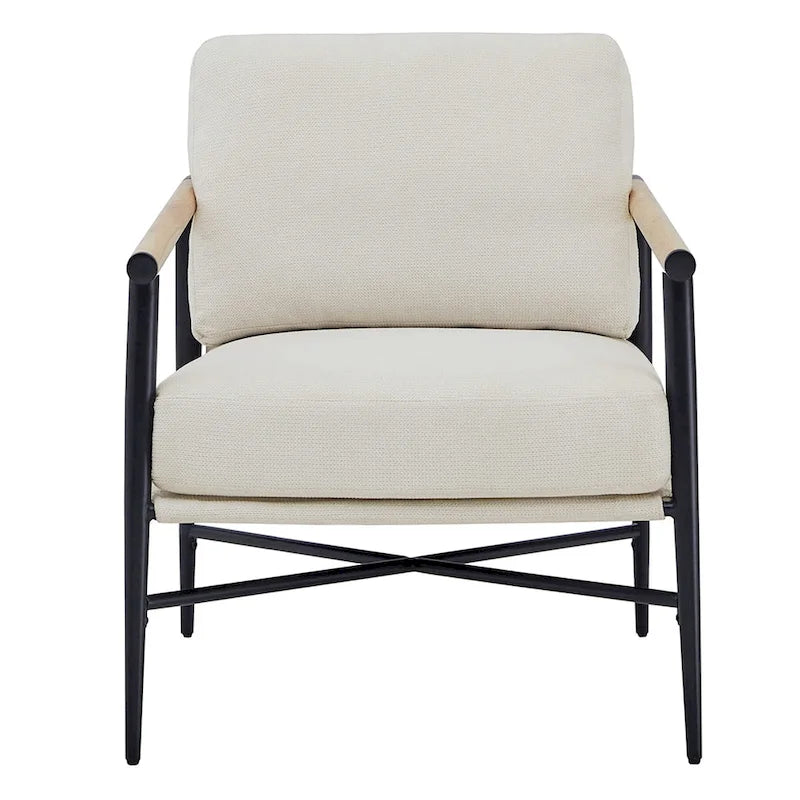 Vincent Mid Century Modern Upholstered Accent Chair