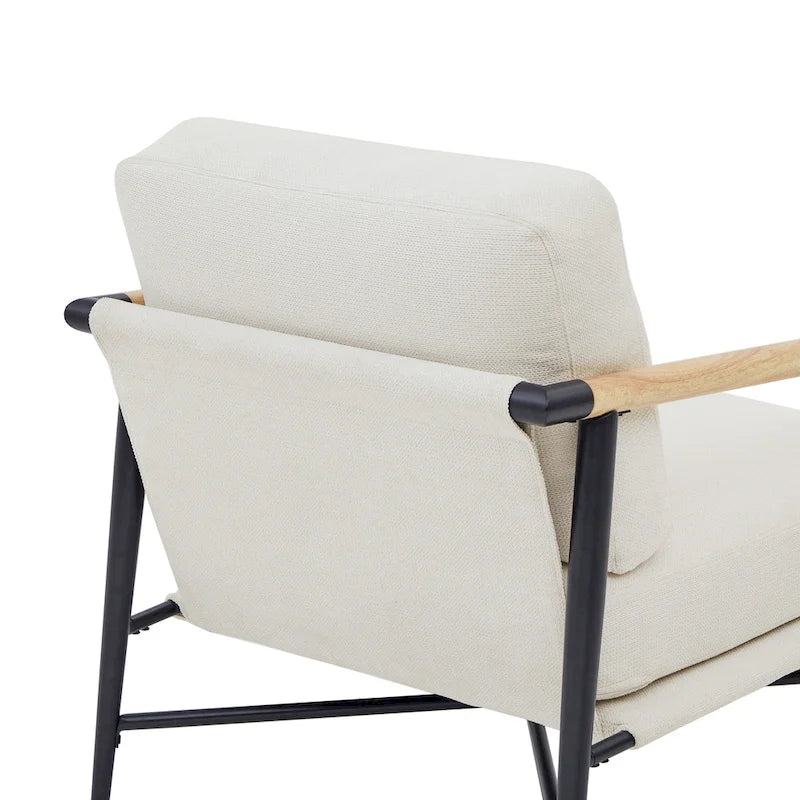 Vincent Mid Century Modern Upholstered Accent Chair