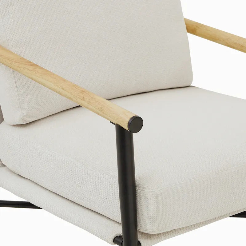 Vincent Mid Century Modern Upholstered Accent Chair