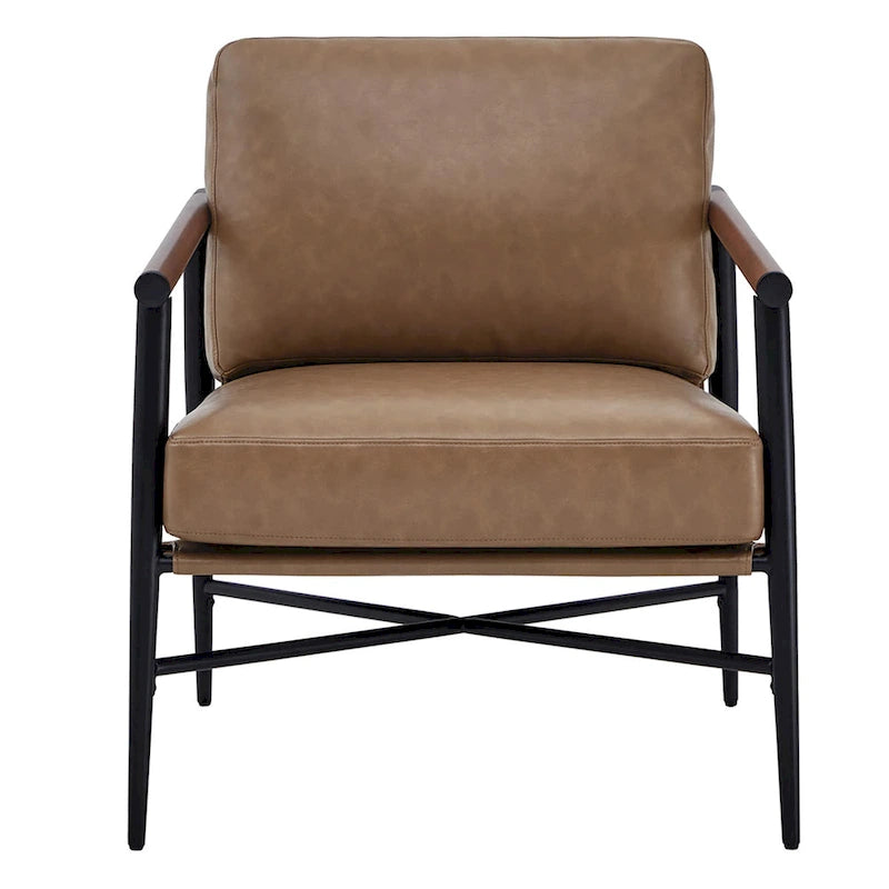 Vincent Mid Century Modern Upholstered Accent Chair