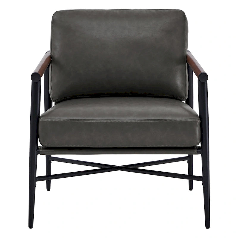 Vincent Mid Century Modern Upholstered Accent Chair