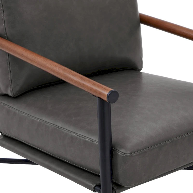 Vincent Mid Century Modern Upholstered Accent Chair