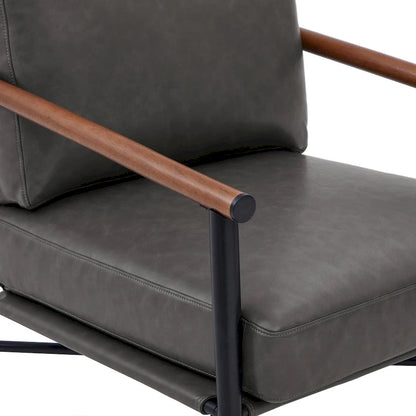 Vincent Mid Century Modern Upholstered Accent Chair