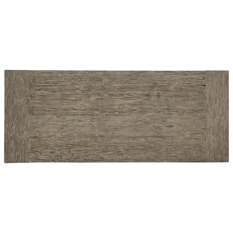 Paloma Antique Gray Reclaimed Wood Dining Set by iNSPIRE Q Artisan