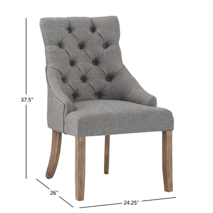 Paloma Antique Gray Reclaimed Wood Dining Set by iNSPIRE Q Artisan