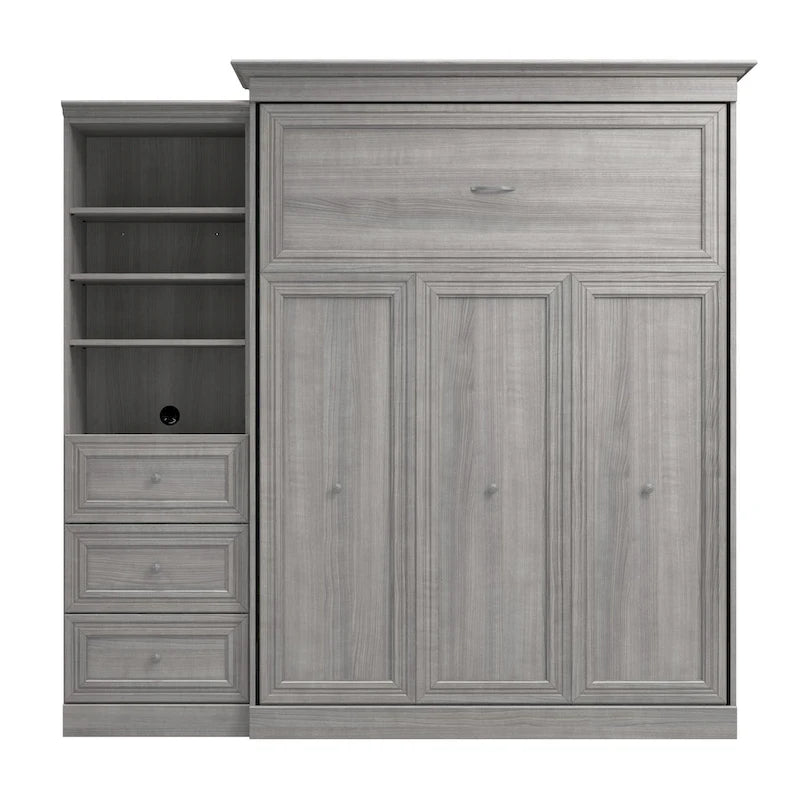 Versatile Queen Murphy Bed and Closet Organizer (92W) by Bestar
