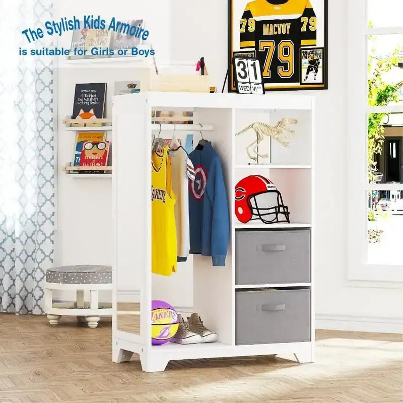 Costume Closet Wardrobe for Kids - 14D x 28W x 41H