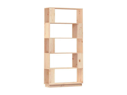 Bookshelf/Room Divider 80x25x163.5 cm Solid Pine 50612UNVX