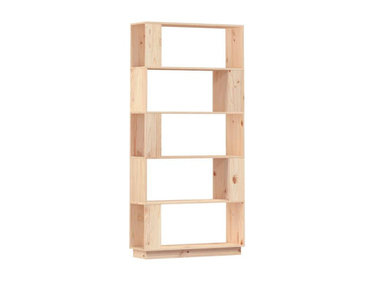 Bookshelf/Room Divider 80x25x163.5 cm Solid Pine 50612UNVX