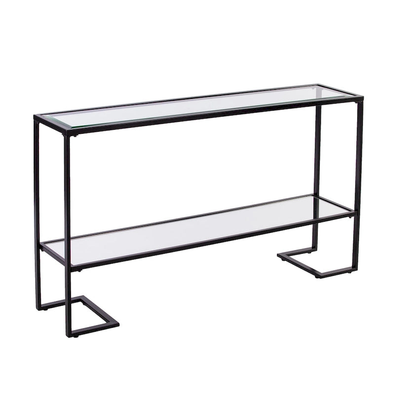 SEI Furniture Sampson Glam Narrow Console Table