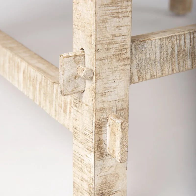 Rosie Blonde Solid Wood 36 Round Coffee Table - 36L x 36W x 16H