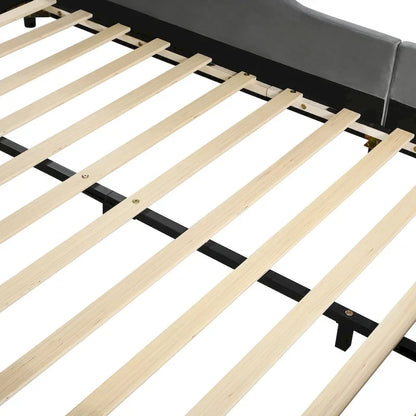 Full Size Upholstered Grounded Bed