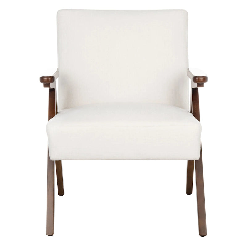 SAFAVIEH Manie Arm Chair - 27.6 W x 29.1 L x 34.3 H - 28Wx29Dx34H