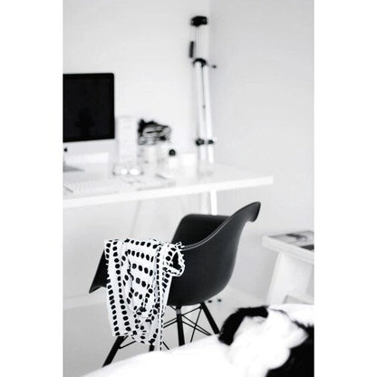 Molded Shell Eiffel Dining Arm Chair (Set of 2)