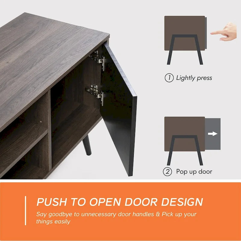 Mid Century Modern TV Stand for 32-65Tvs - 42 inches