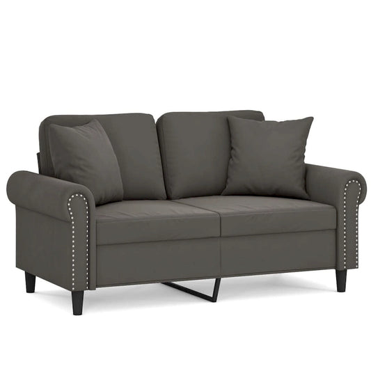 vidaXL Sofa Sectional Couch with Pillows and Cushions for Living Room Velvet