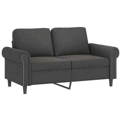 vidaXL Sofa Sectional Couch with Pillows and Cushions for Living Room Velvet