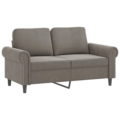 vidaXL Sofa Sectional Couch with Pillows and Cushions for Living Room Velvet