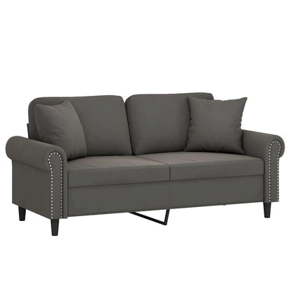 vidaXL Sofa Sectional Couch with Pillows and Cushions for Living Room Velvet