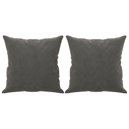 vidaXL Sofa Sectional Couch with Pillows and Cushions for Living Room Velvet