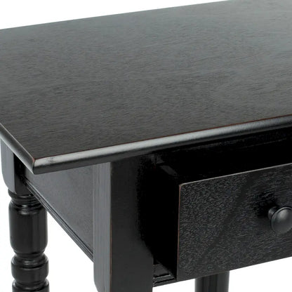 SAFAVIEH Arrie Black Accent Table - 17.7 x 13.8 x 31.9 - 18Wx14Dx32H