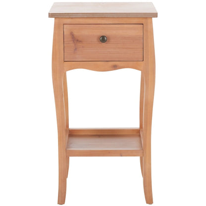 SAFAVIEH Mena End Table - 16.1 x 14.2 x 30 - 16Wx14Dx30H
