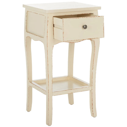 SAFAVIEH Mena End Table - 16.1 x 14.2 x 30 - 16Wx14Dx30H