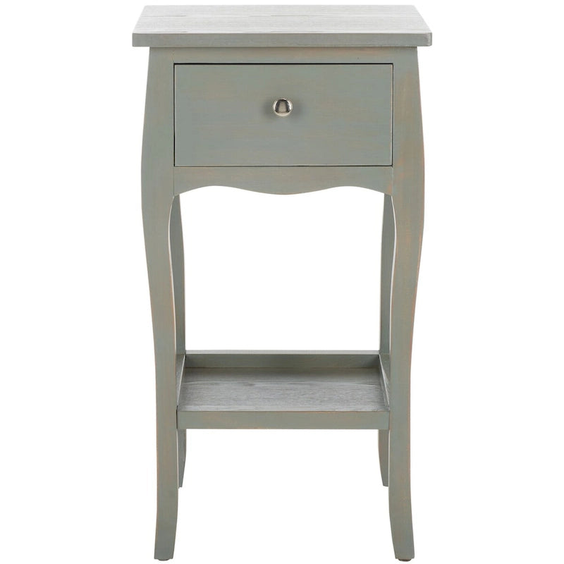SAFAVIEH Mena End Table - 16.1 x 14.2 x 30 - 16Wx14Dx30H
